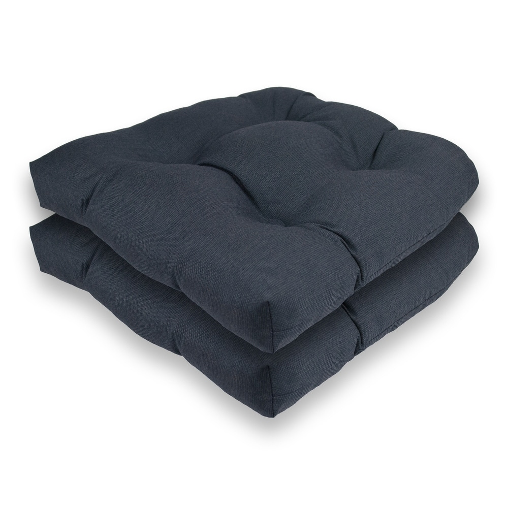 Austin Horn Classics Sunbrella Reversible Chair Cushion (Set of 2) - 16 x 16 x 3