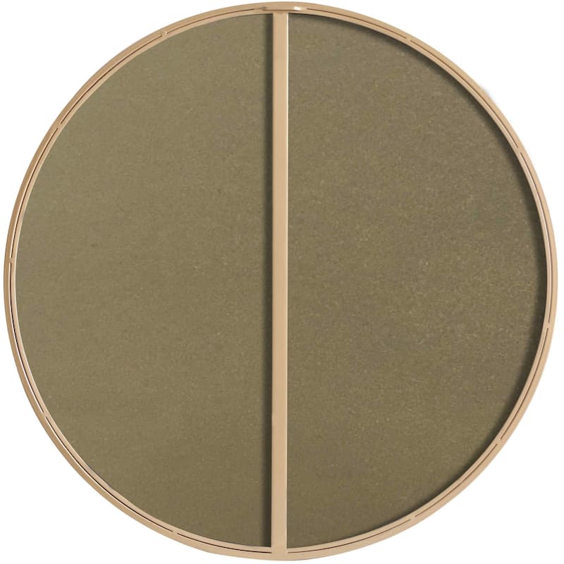 Elegant Lighting Eternity 28" Diameter Circular Beveled Metal Framed