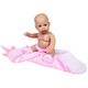preview thumbnail 4 of 3, Lissi: 12" Baby Doll Gia W/ Unicorn Hood in Pink, Kids Ages 2+