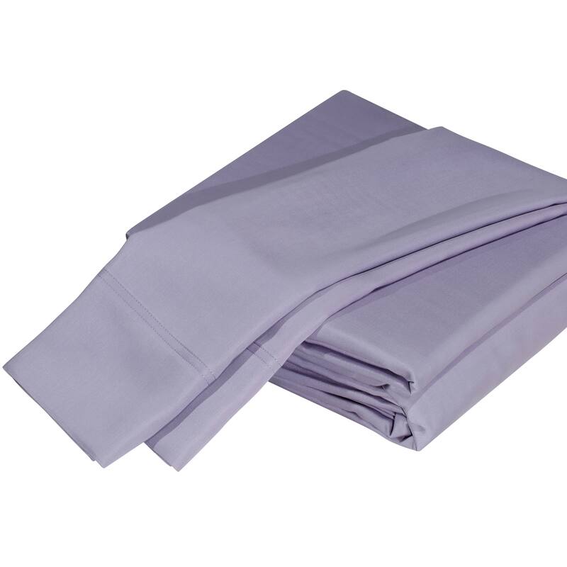 DTY Bedding Luxuriously Soft OEKO-TEX Certified Viscose from Bamboo Sheet Set - King - Amethyst