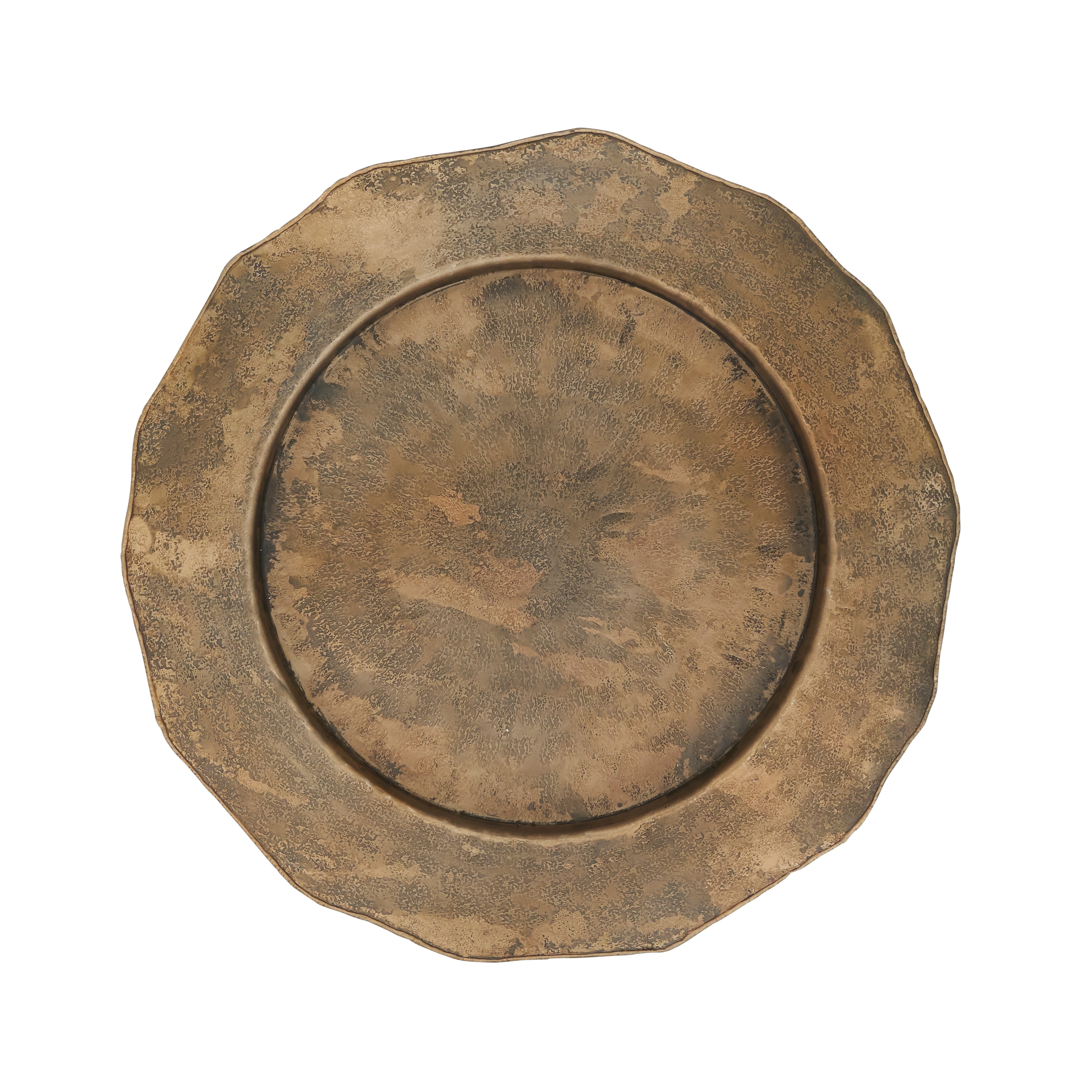 Sophisticated Scalloped Rimmed Charger Plate (Set of 4)