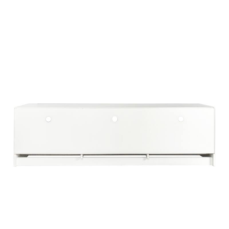 Modern Minimalist 80" TV Cabinet, High-end TV Stand Media Console