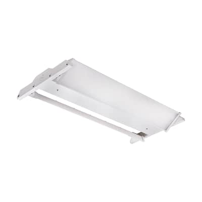 LED Adjustable High Bay 110 Watt 5000K White Finish 120-277 Volts