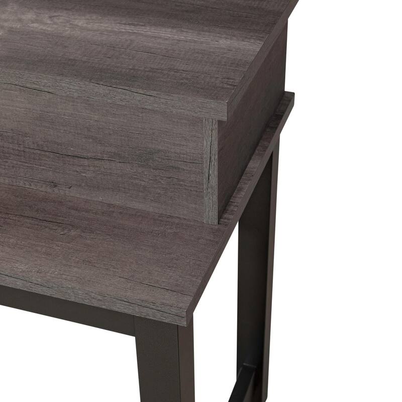 Tanners Creek Grey Console and Stools 4 Piece Bar Table Set