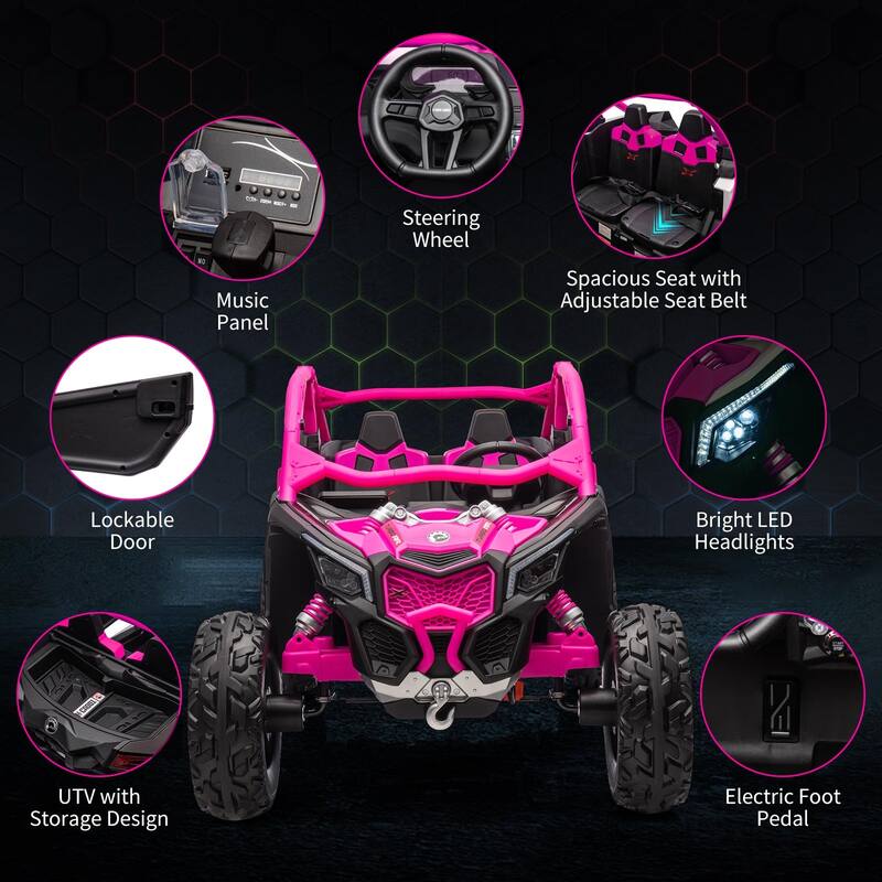 2 Seater Ride on UTV Car