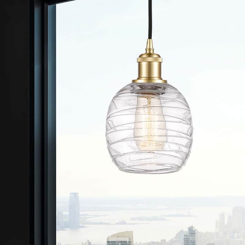 Innovations Lighting 516-1P-9-6 Belfast Pendant Belfast 6" Wide Mini