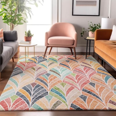 Premium Washable Super Soft Chic Mosaic Mayfield Rug