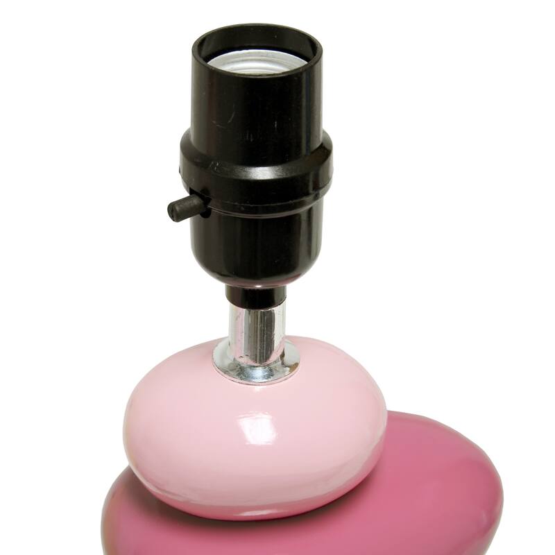 17.25" Stacking Stones TableLamp for