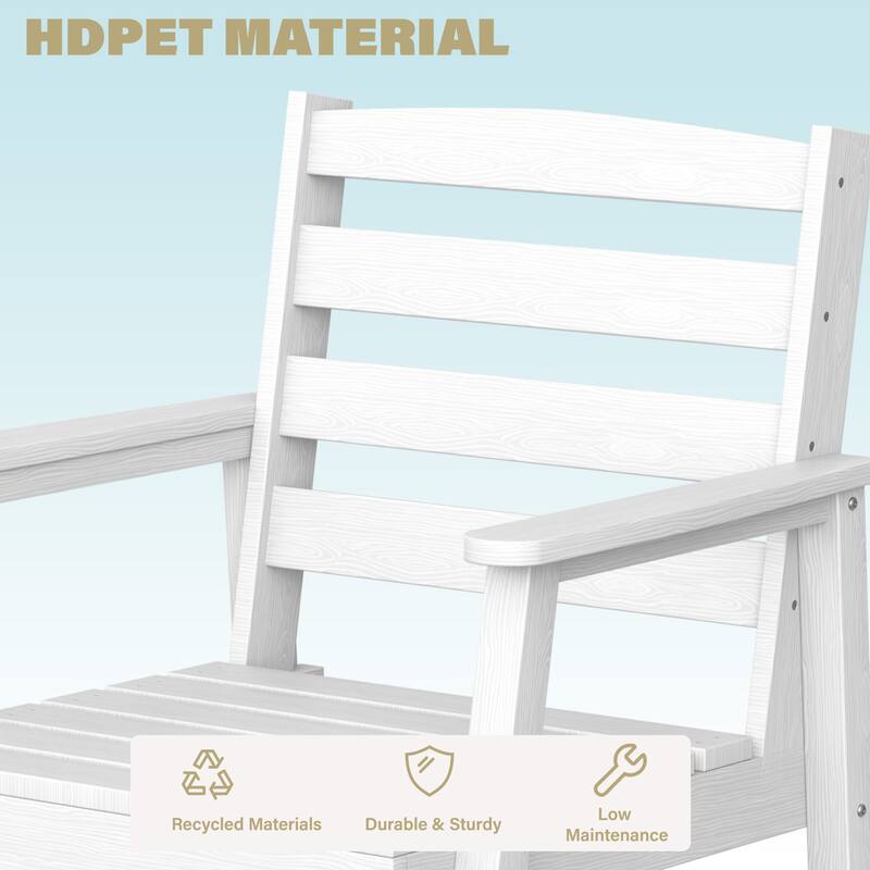 HDPE Outdoor All-weather chair, suitable for multiple scenarios