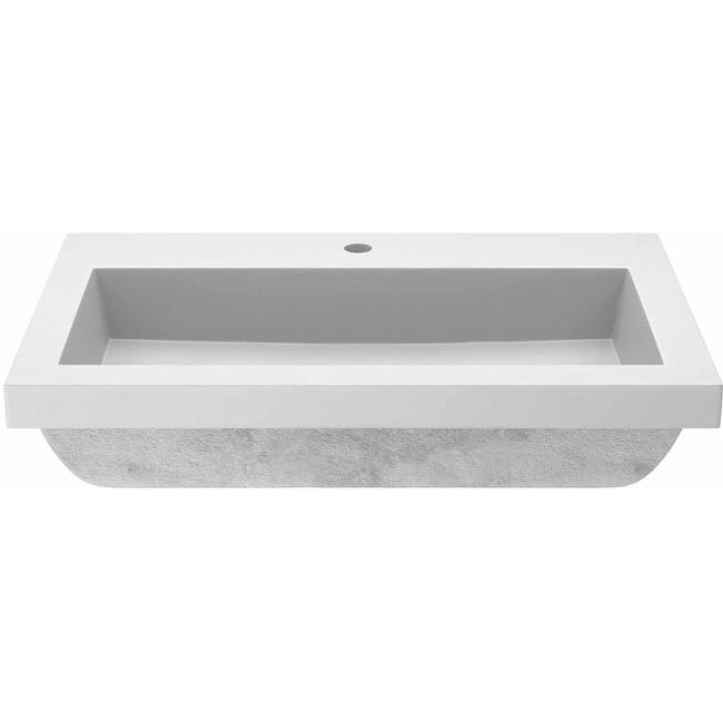 Native Trails NativeStone 30" Rectangular Stone Composite Drop In