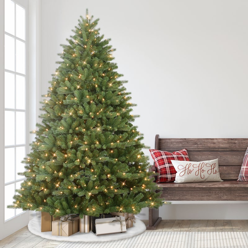 Puleo International 6.5 ft. Pre-Lit Douglas Fir Premier Artificial Christmas Tree