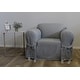 preview thumbnail 1 of 7, Classic Slipcovers Cotton Duck Chair Slipcover
