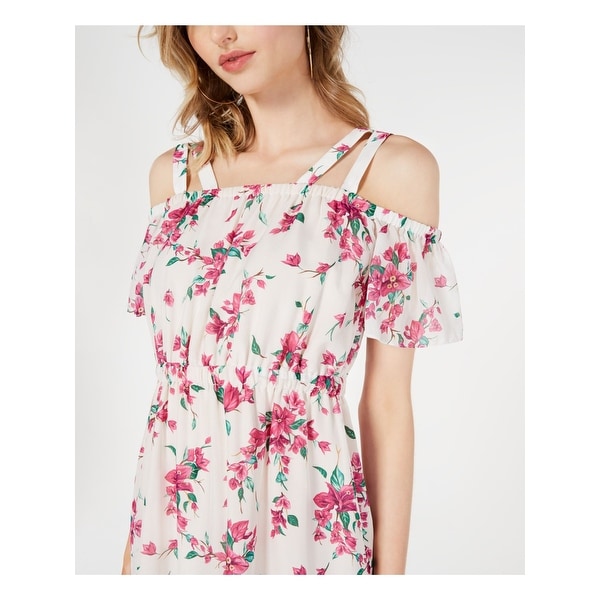 pink fit and flare dress with sleeves