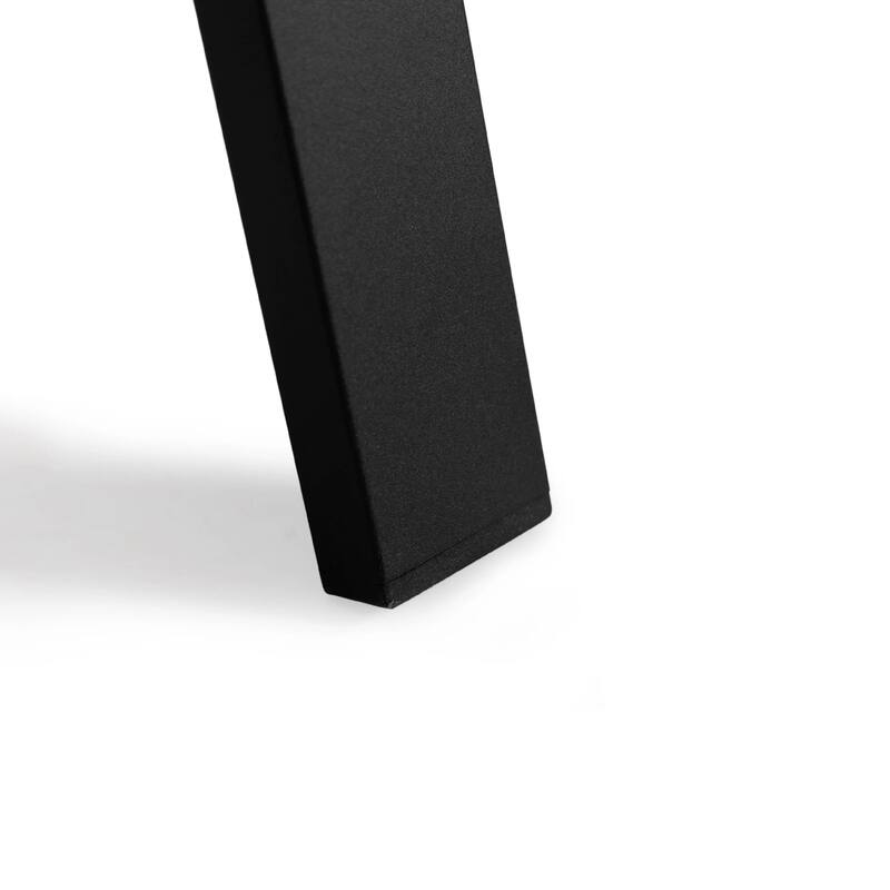 Chelsea Modern Mid-Century Patio Silhouette Aluminum Dining Chair with Olefin Fabric Cushions - 34.84