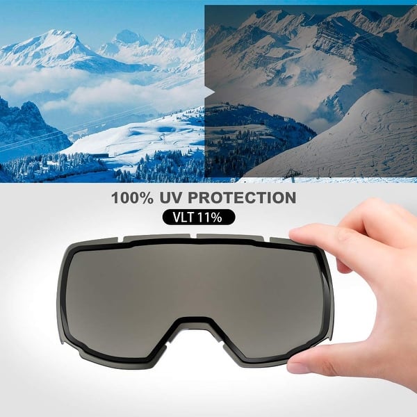 Shop Outdoormaster Kids Ski Goggles Helmet Compatible Snow Goggles One Size Overstock 30066067