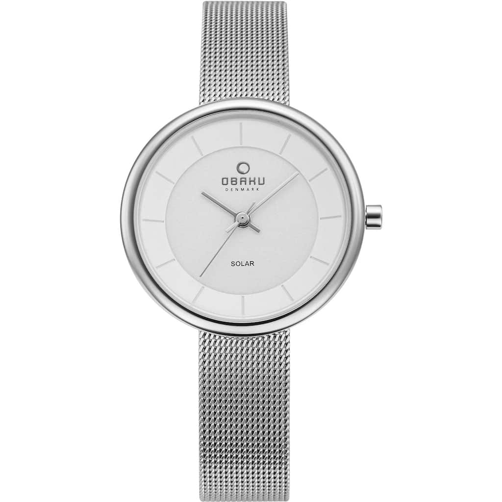Obaku Women's Lys White Dial Watch - V206LRCWMC - 6 (36)