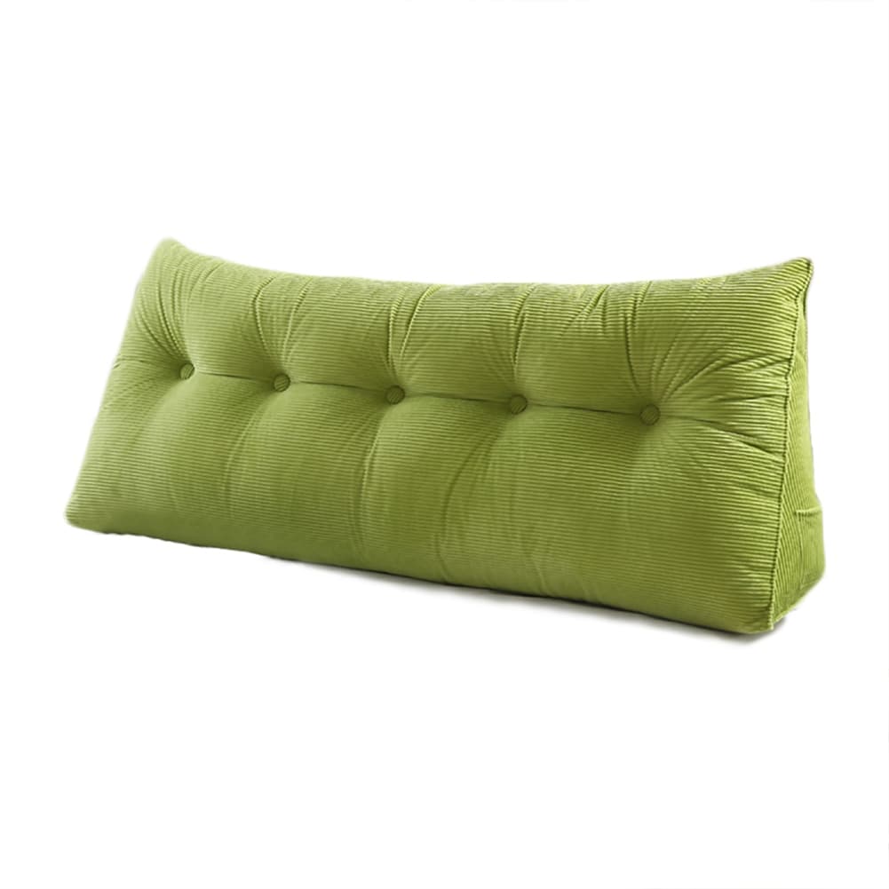 Porch & Den Robinia Green Corduroy Wedge Pillow Back Support