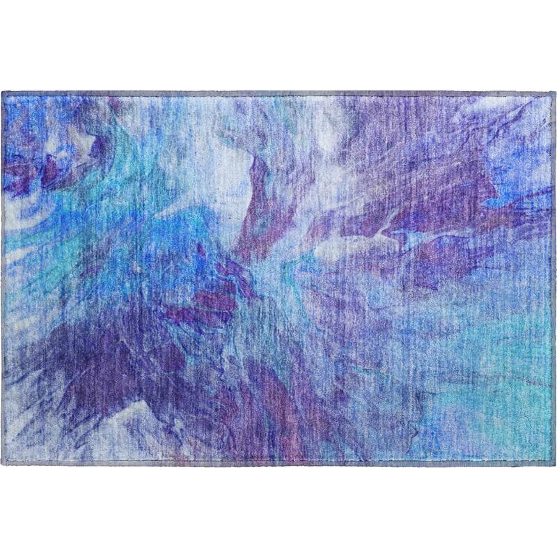 Premium Washable Super Soft Contemporary Splash Mayfield Rug