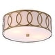 preview thumbnail 31 of 48, Elizabeth Metal LED Flush Mount, by JONATHAN Y
