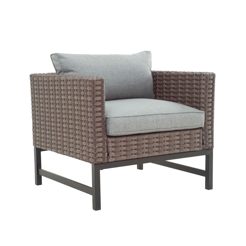 Patio Festival 10-Piece Wicker Outdoor Conversation Set