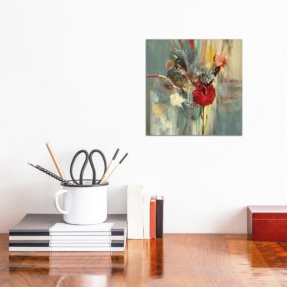 iCanvas "Floral Life" by Sarah Stockstill Canvas Print
