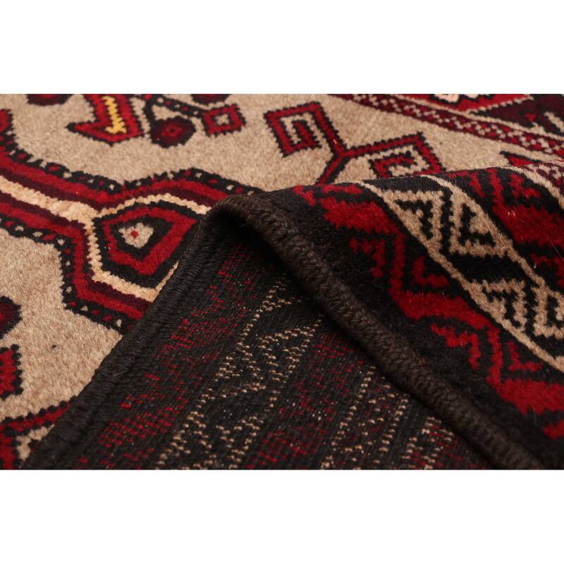 ECARPETGALLERY Hand-knotted Teimani Tan Wool Rug - 3'2 x 5'9