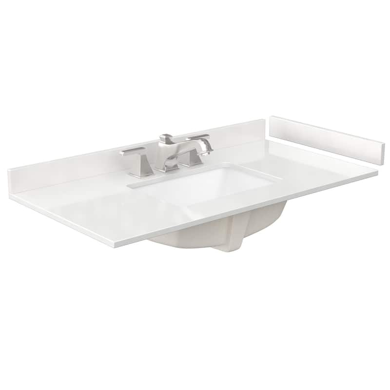 Marlena 42-inch Single Vanity, Quartz Top
