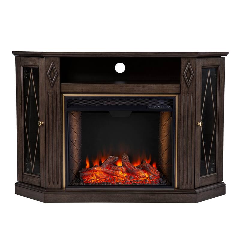 SEI Furniture Austindale Fireplace - 47"W x 15"D x 32"H
