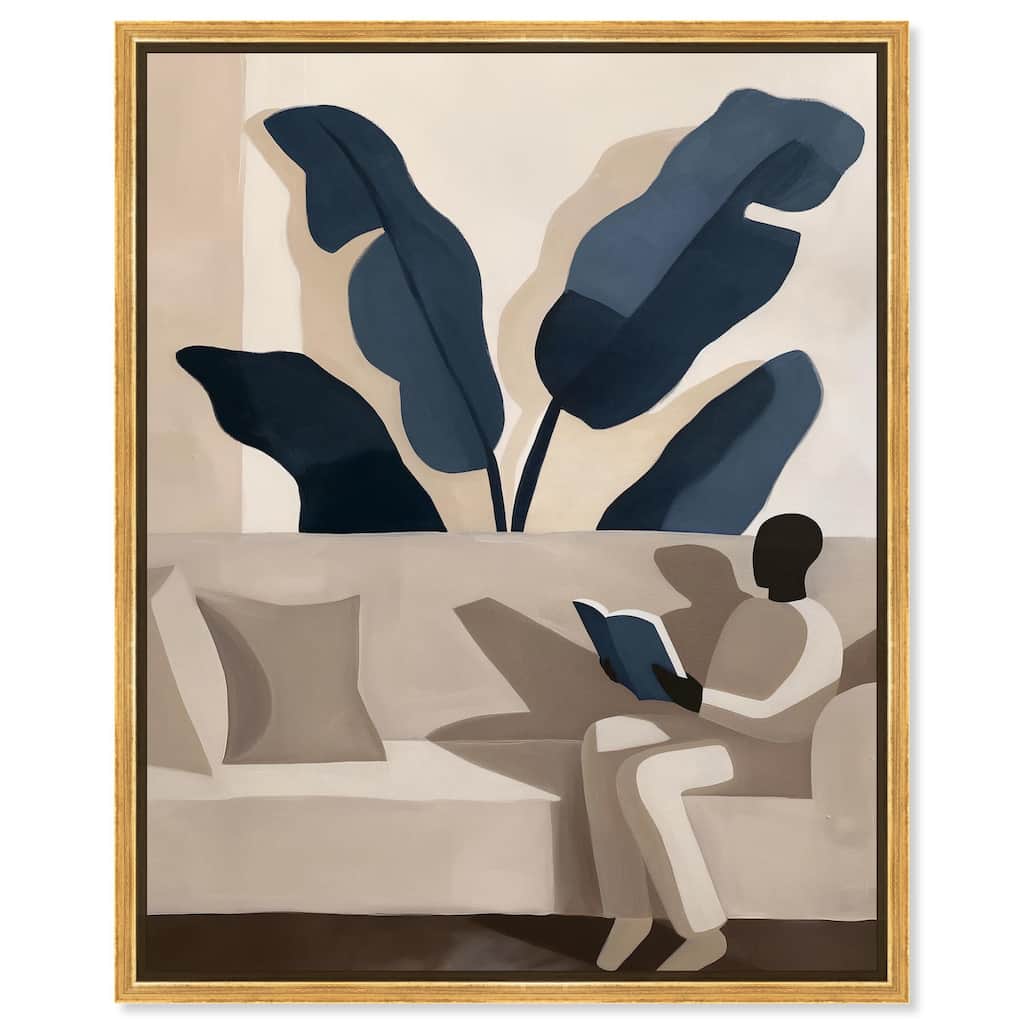 Void Reader II Canvas by Art Remedy