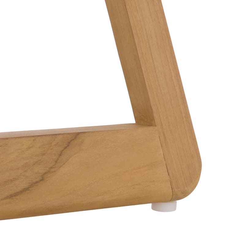 SAFAVIEH Couture Gale Teak Outdoor Coffee Table - 32"W x 32"D x 14"H