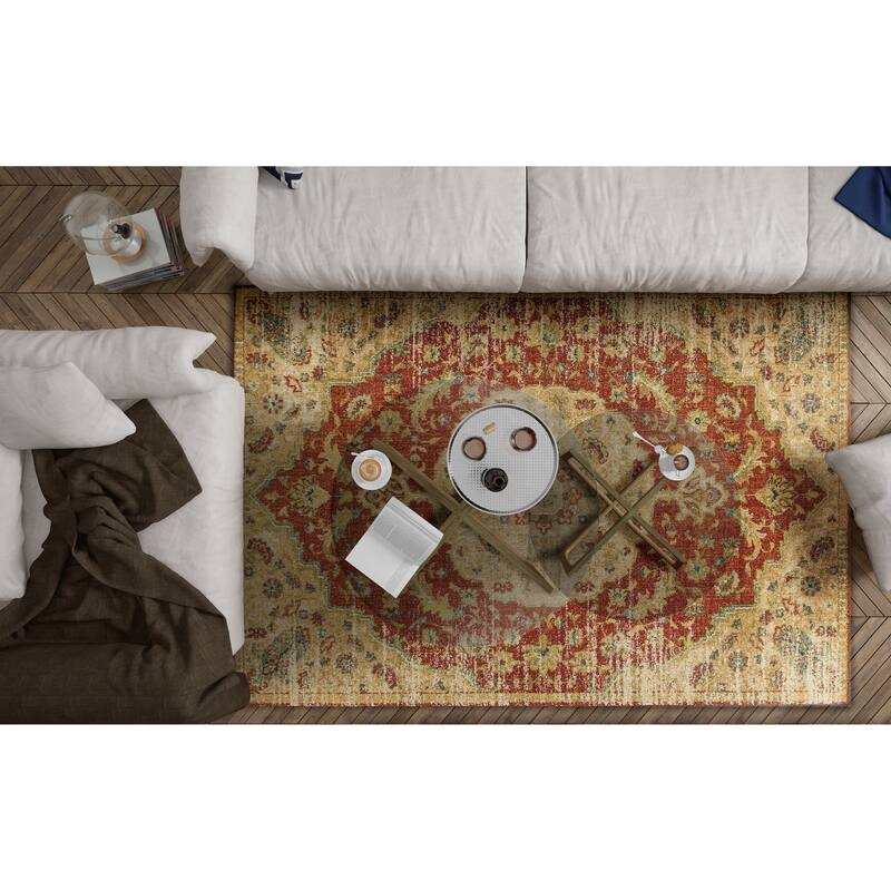Kas Rugs Casablanca Distressed Moroccan Area Rug