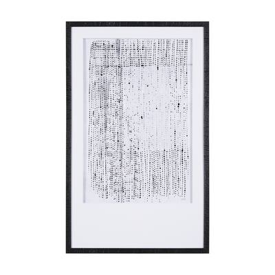 Dot Texture I Framed Art Print