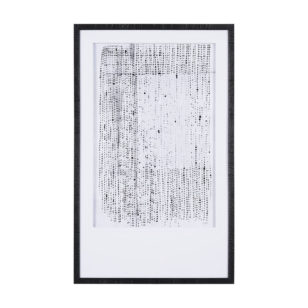Dot Texture I Framed Art Print