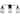 24 in. W 3-Light Matte Black Vanity Light