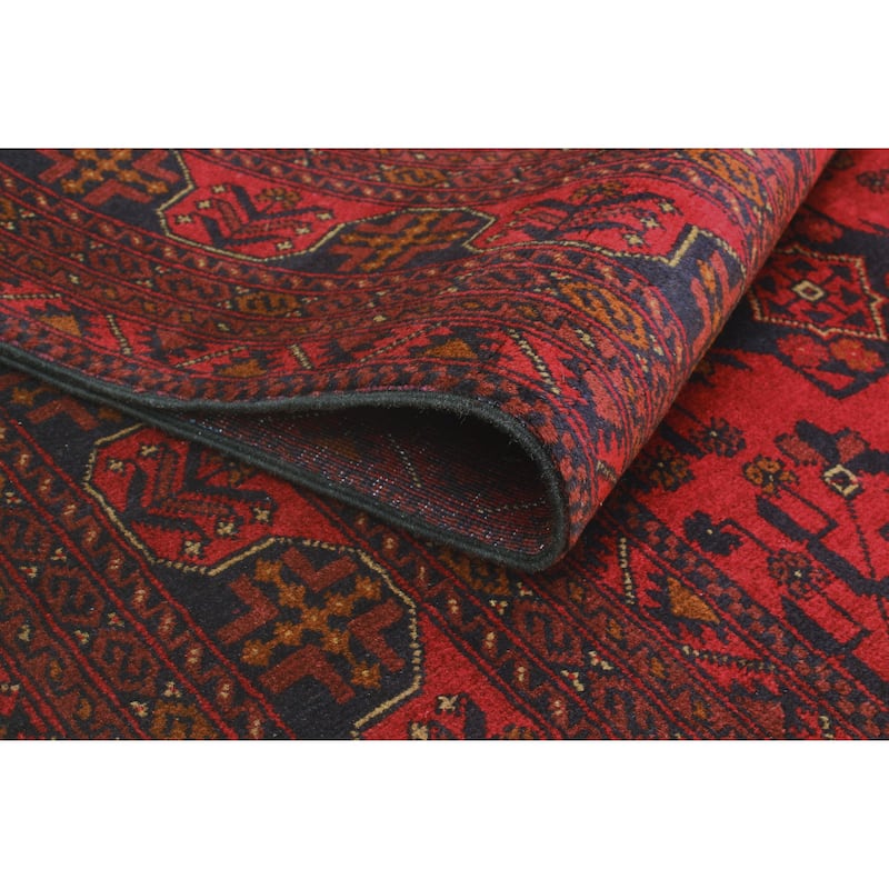 Khal Mohammadi Ladan Red/Navy Rug - 8'3" x 11'3"