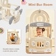 preview thumbnail 3 of 4, Kids Swing N-Slide Set With Bus Play Structure Freestanding Climber Slide Playset With Basketball Hoop