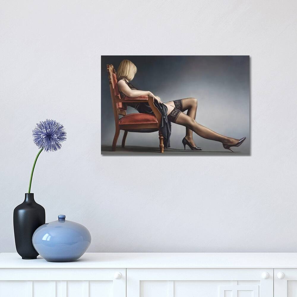 iCanvas "Passively Evocative In Chair" by Paul Kelley Canvas Print