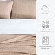preview thumbnail 30 of 38, Crinkle Texture Microfiber 3-Piece Quilt Set, Enzyme Washed, Oversized