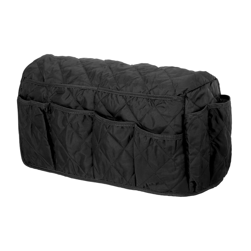 Sofa Armrest Organizer with 14 Pockets for Cell Phone Magazines