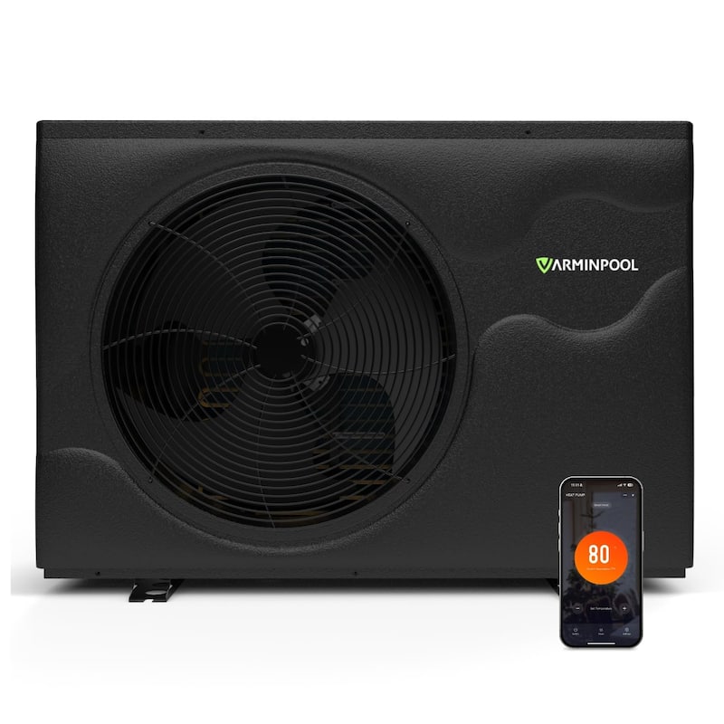 58000 BTU Electric Pool Heat Pump for 18,000 Gallon Pools - 58000BTU - 58000BTU