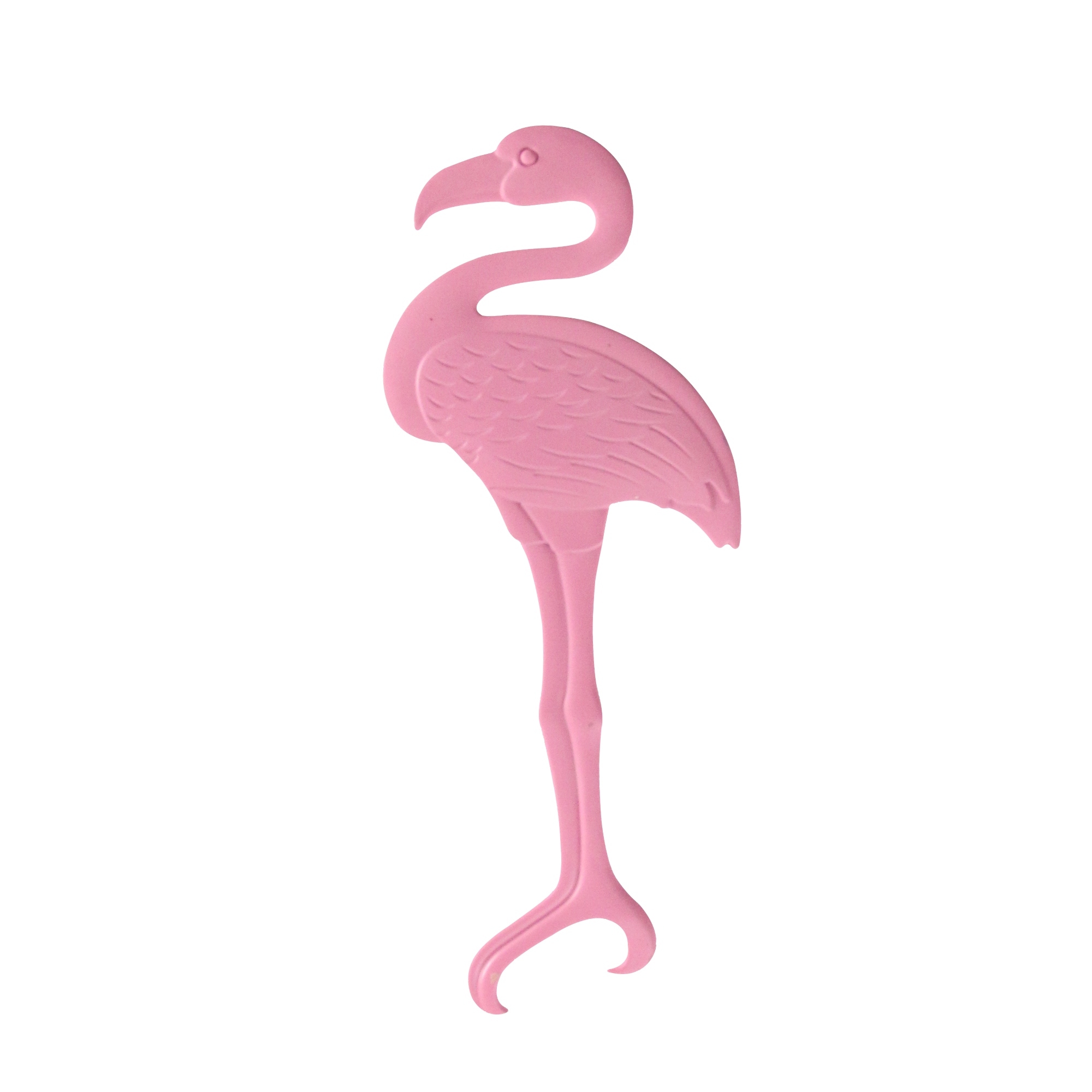 5 Handcrafted Pink Flamingo Handheld Metal Plated Bottle Pink Flamingo Handheld Metal Plated