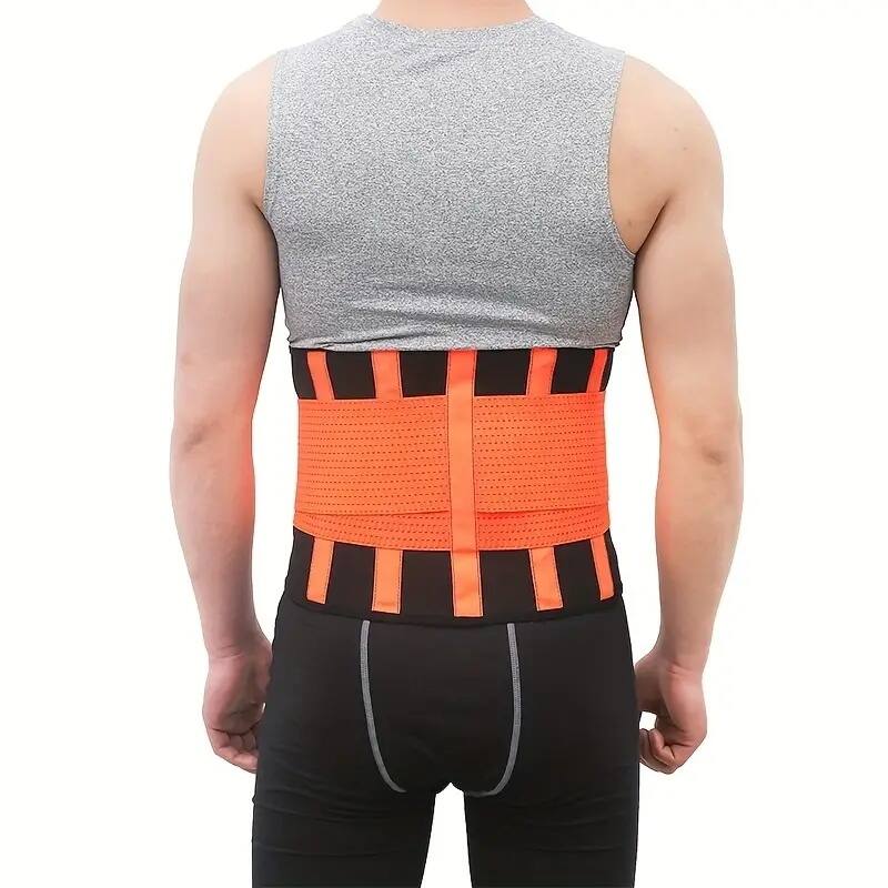 Wellco Medium Breathable Light Lower Back Brace Waist Trainer Belt for