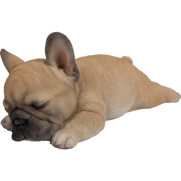 Sleeping Pug Puppy Statue