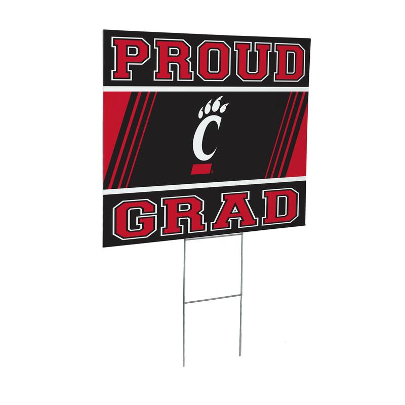 University of Cincinnati 24" x 18" Graduation Coroplast Outdoor Yard Sign