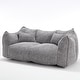 preview thumbnail 11 of 98, Modern Cute Chenille Upholstered Loveseat with High Resilience Foam