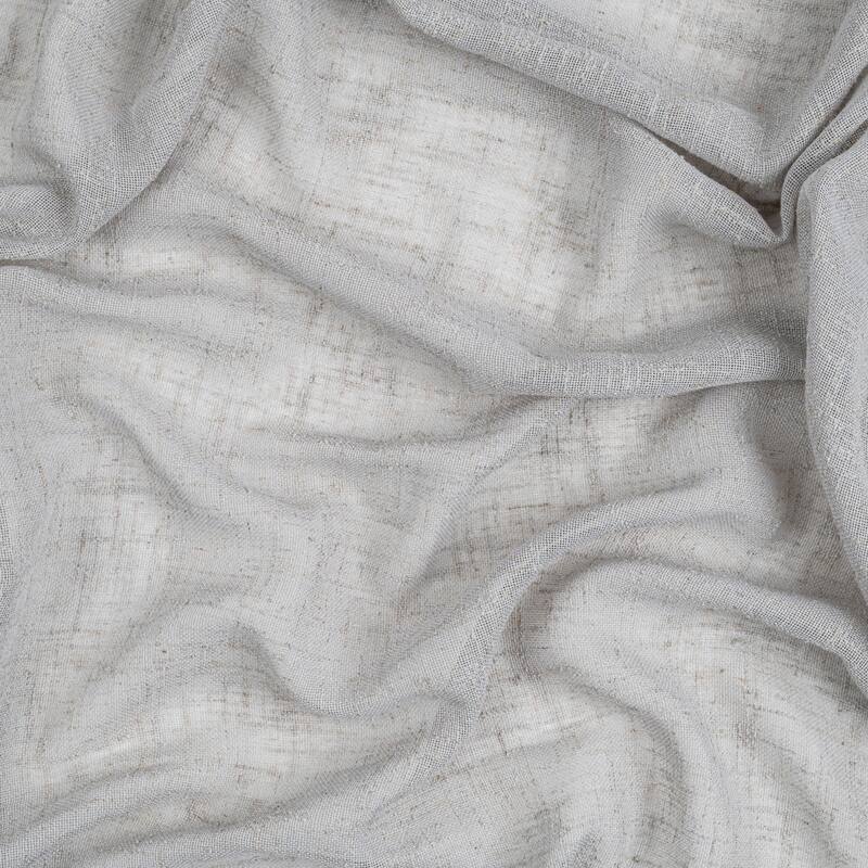 Shannon Premium Slubbed Linen Grommet Curtain Double Wide Patio Panel