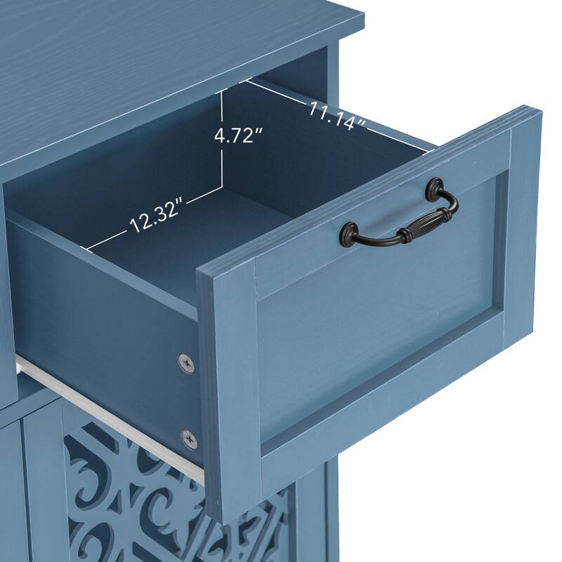 2 Door 2 Drawer Cabinet