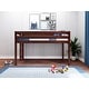 preview thumbnail 5 of 22, JACKPOT Contemporary Low Loft Twin Bed with End Ladder