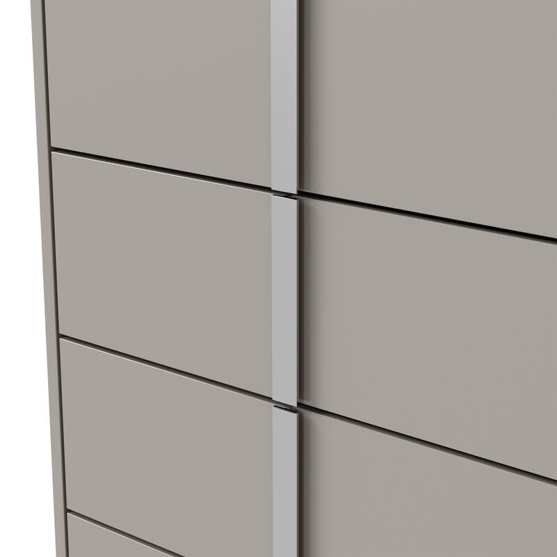 Furniture of America Erina Modern Glossy 6-Piece Panel Bedroom Set