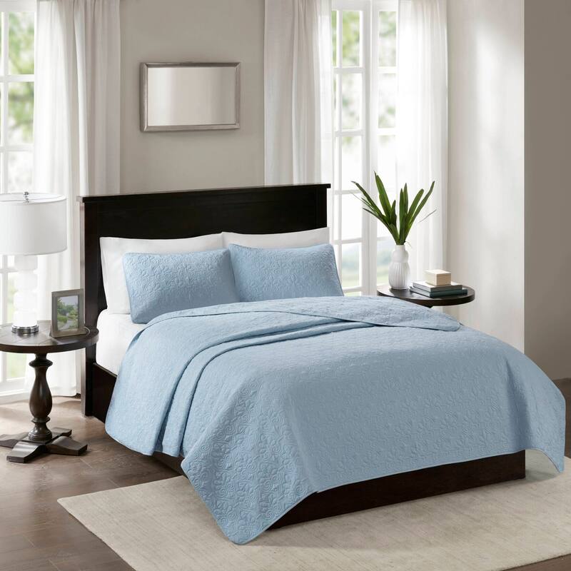 Madison Park Mansfield Reversible Quilt Set